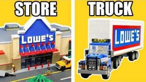 Я собрал Строительные Магазин из LEGO... (это сложно)