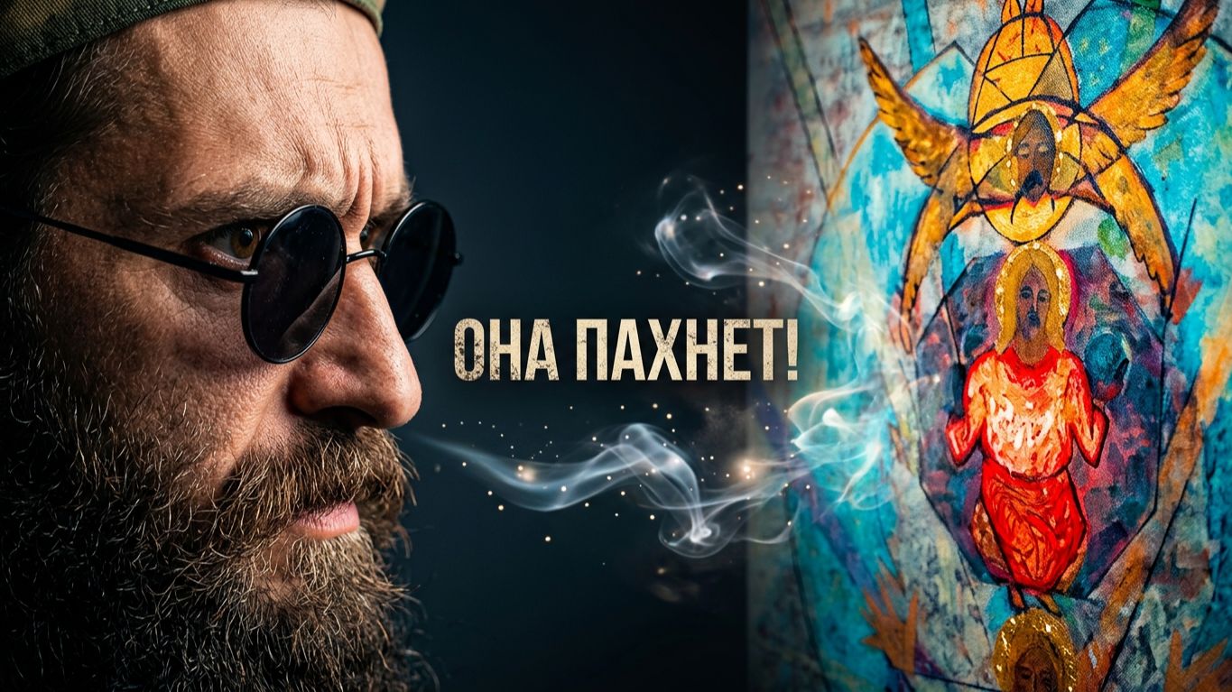 ЗАПАХ ЧУДА: Почему картина Алеха Меласкеза пахнет? Тетраграмматон Троица: Тайна мастерской Порублёва