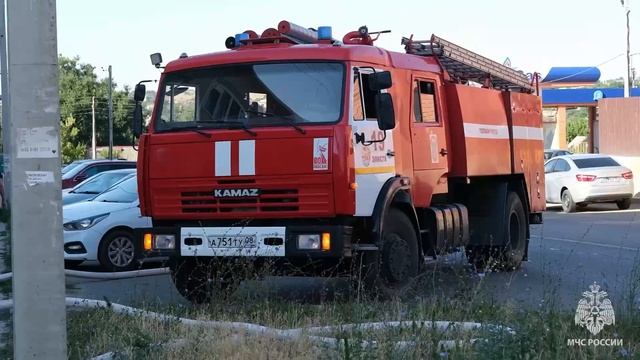 Элистинские огнеборцы ликвидировали возгорание в квартире