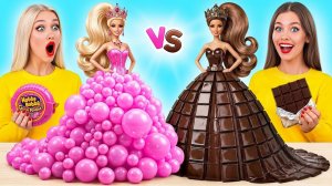 Жевательная Резинка vs Шоколадная Еда Челлендж # Забавные Кухонные Лайфхаки от