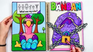 Гартен оф Банбан новая Адская няня 🐷 Бумажная поделка + Туториал и АСМР 🎨