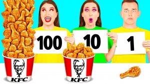 100 Слоев еды Челлендж-1