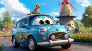 Машинки и радуга: мчимся к счастью мультик