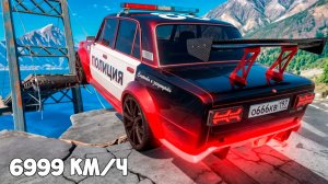 Сможет ли чит тачка перепрыгнуть разрушенный мост в ГТА 5? GTA 5 Online