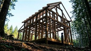 Превращение лесного участка в готовый автономный домик 🏠: от начала до конца