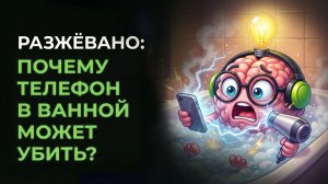 Почему телефон в ванной может убить? Физика, которую должен знать каждый
