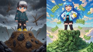 💎 БЕДНЫЙ БЛОК VS БЛОК МИЛЛИАРДЕРА В МАЙНКРАФТ!