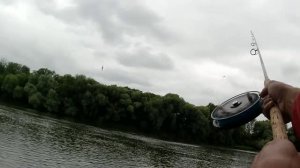 заброс 42г 140й карбоновой катушкой