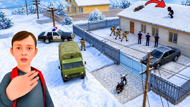 🫢 СКУЛБОЯ ОГРАБИЛИ, ПРИЕХАЛА ПОЛИЦИЯ 🫢 // SCHOOLBOY RUNAWAY