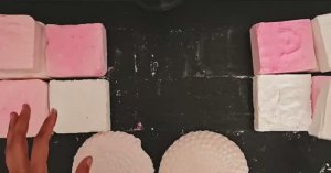 ASMR crush chalk ⚪️⬜️💗🤤