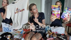 РАСПАКОВКА ВЬЕТНАМСКИХ ПОКУПОК Ч.1 🛍️Одежда Напитки Сладости Обувь Косметика 😍 ВКУСНЫЕ ЦЕНЫ