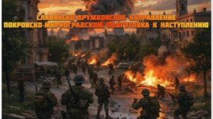 Новости СВО Сегодня-Славянско‑Дружковка направление Покровско‑Мирноградском Подготовка к Наступлению