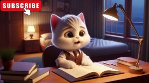Котёнку пришлось столкнуться с последствиями того, что он не слушал кошку-мать.#aicat