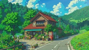 Японская Деревня Lo fi City🌃 Lofi Beats для сна, расслабления Lofi music Lofi Live Лофи Хип Хоп
