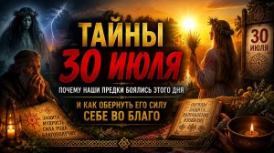 Тайны 30 июля. Почему наши предки боялись этого дня.