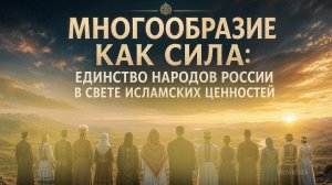 МНОГООБРАЗИЕ КАК СИЛА: ЕДИНСТВО НАРОДОВ РОССИИ В СВЕТЕ ИСЛАМСКИХ ЦЕННОСТЕЙ