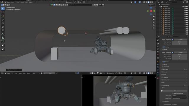 How to Design Realistic Mechs in Blender