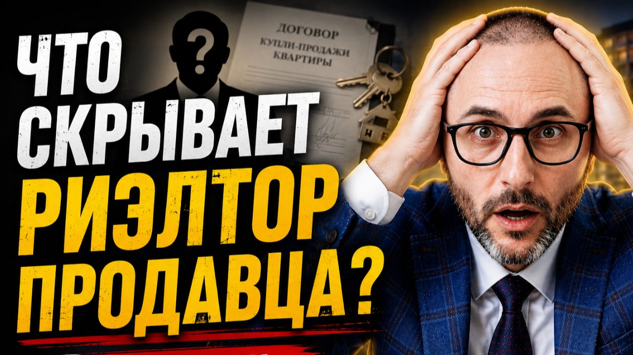 ЧТО СКРЫВАЕТ РИЭЛТОР ПРОДАВЦА? 3 истории, которые вас удивят!