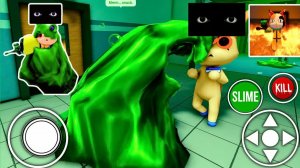 Роблокс АНОМАЛИЯ ВЕТКЛИНИКИ — я играю в жуткого слайма, прибывает Хазмат! 😱