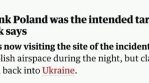 ‼️🇵🇱🇷🇺 Польша не была целью упавшей российской ракеты, — премьер Туск

▪️Премьер-министр Польши