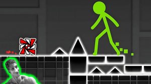 Анимация против Геометрии Деш - Реакция на Alan Becker и Nexus [GD] - аниматор против майнкрафт ! ?