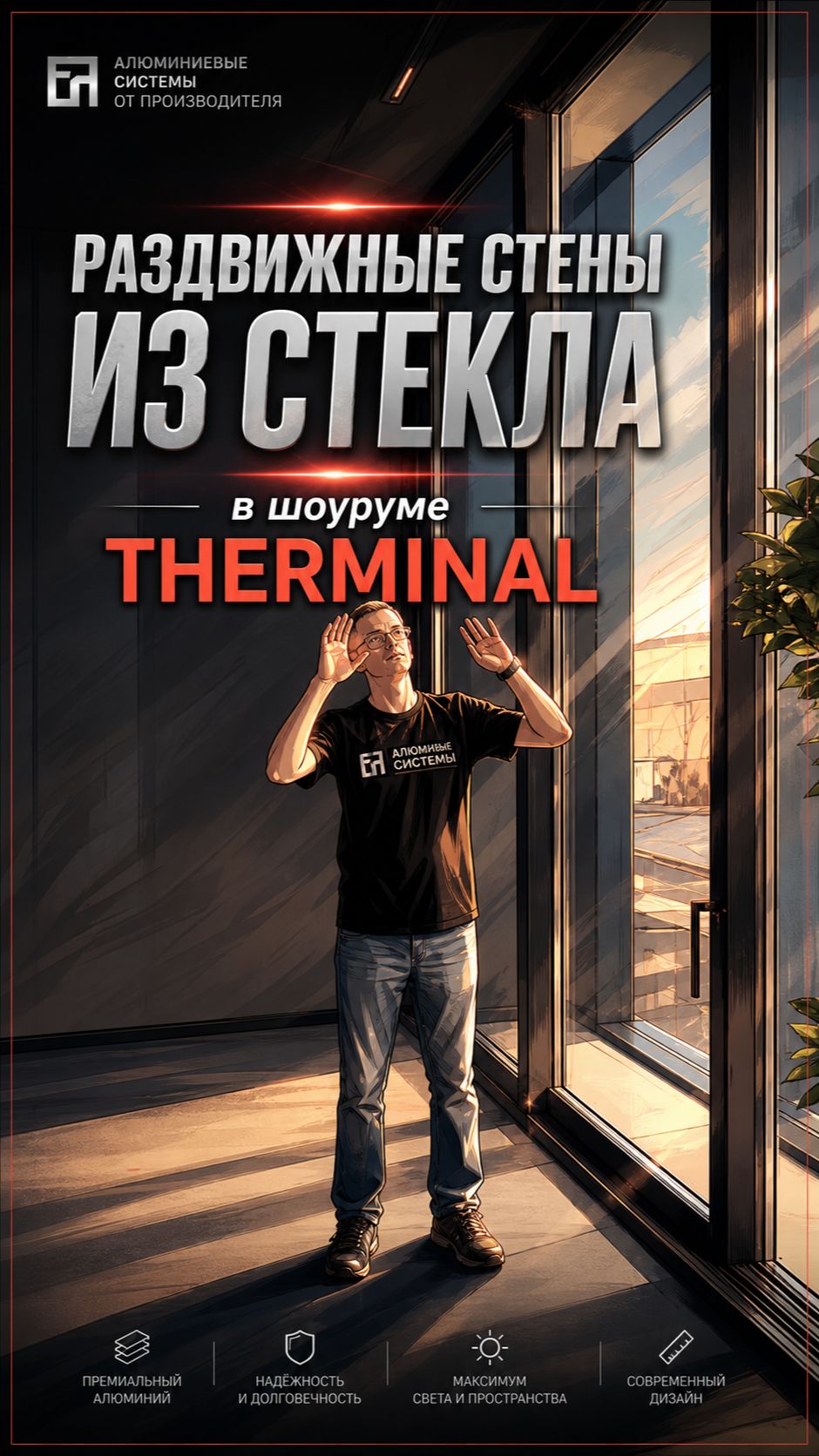 ФИШКИ от THERMINAL. Множество решений для остекления.