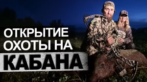 Открытие охоты на кабана