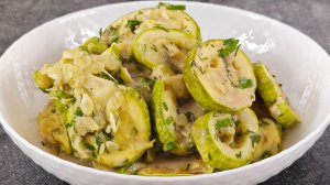 Нежная закуска из кабачков. Вкусно и просто