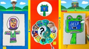 СПРУНКИ 🎵 ИСТОРИЯ ИГРУШЕК 🧸 СМЕШИВАЕМ ЦВЕТА 🌈 ЛЕПКА 🟡 ПАЗЛ 🧩 РИСОВАНИЕ 🖍️