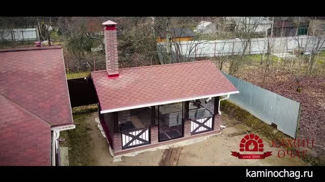 Строительство беседки с барбекю под ключ