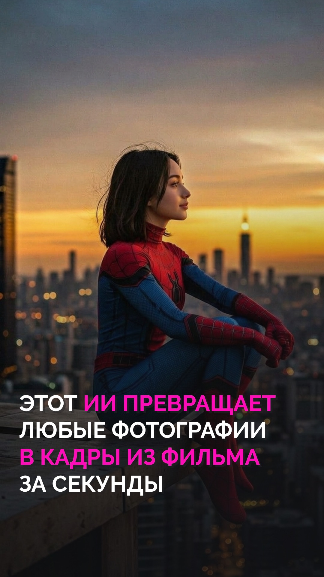В Nexa.ru можно создавать изображения с нуля, если нужен визуал без съёмки и долгой подготовки ♥️🕷️