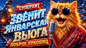 Звенит январская вьюга — 🐱  Когда поют коты | Кошачья версия легендарного хита