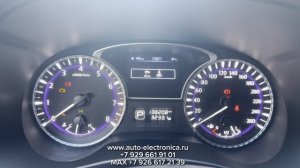 Корректировка пробега Infiniti QX60 2014 — профессиональная работа без ошибок.