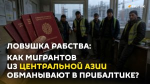 Как мигранты из Центральной Азии становятся рабами в Прибалтике?