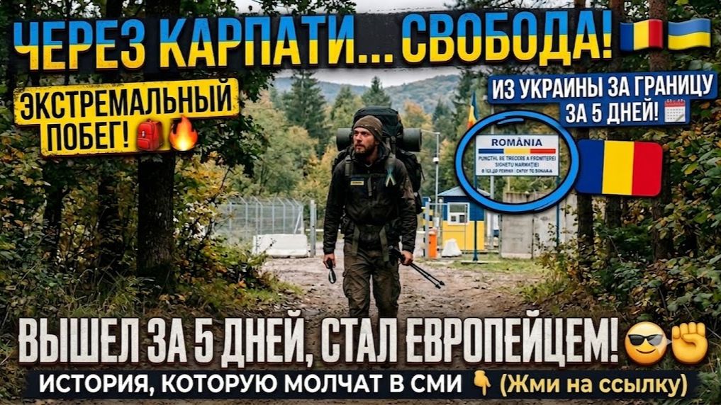 Выбежал из Украины за 5 дней