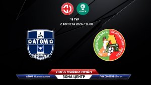Атом (Нововоронеж) - Локомотив (Лиски)