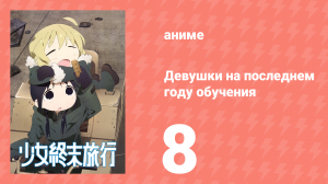 Девушки на последнем году обучения 8 серия (аниме-сериал, 2017)