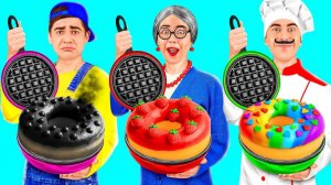 Кулинарный Челлендж# Я против Бабушки # Эпичные Кулинарные Лайфхаки