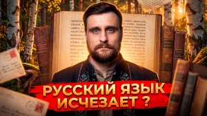 Как мы теряем русский язык, продолжая разговаривать на нём (анонс)