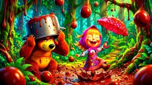 Маша и Медведь: Шоколадный дождь! 🍫| Волшебноеприключение. Сказка | Мультики. Мультфильм для детей