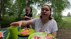 Мукбанг/Завтрак на природе /видео от 11.07.2026. Отдыхаем с девочками