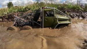 Урал 6х6 против Краз 6x6 на бездорожье