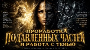 ТВОЯ ТЕНЬ УПРАВЛЯЕТ ЖИЗНЬЮ | Проработка подавленных и отвергнутых частей. Верни свою целостность.