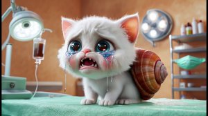 КОТЯТА ПРЕВРАЩАЮТСЯ В УЛИТКИ ИЗ-ЗА УЛИТОЧНОГО ПАРАЗИТА 😿🐌 #ai #story #cat #aicat