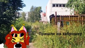 Мы с Миленой пришли на заброшку