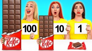 100 Слоев еды Челлендж # Смешные ситуации с едой от Multi DO Challenge