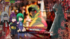 Mato seihei no slave (Thunder gods) react to yuuki as yuji itadori  UA  JJK Modu