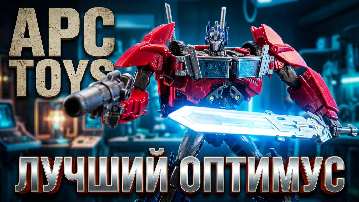 ОБЗОР НА ФИГУРКУ ОПТИМУС ПРАЙМ ИЗ ТРАНСФОРМЕРОВ ПРАЙМ.  (APC Toys: APC-01: ATTACK PRIME)