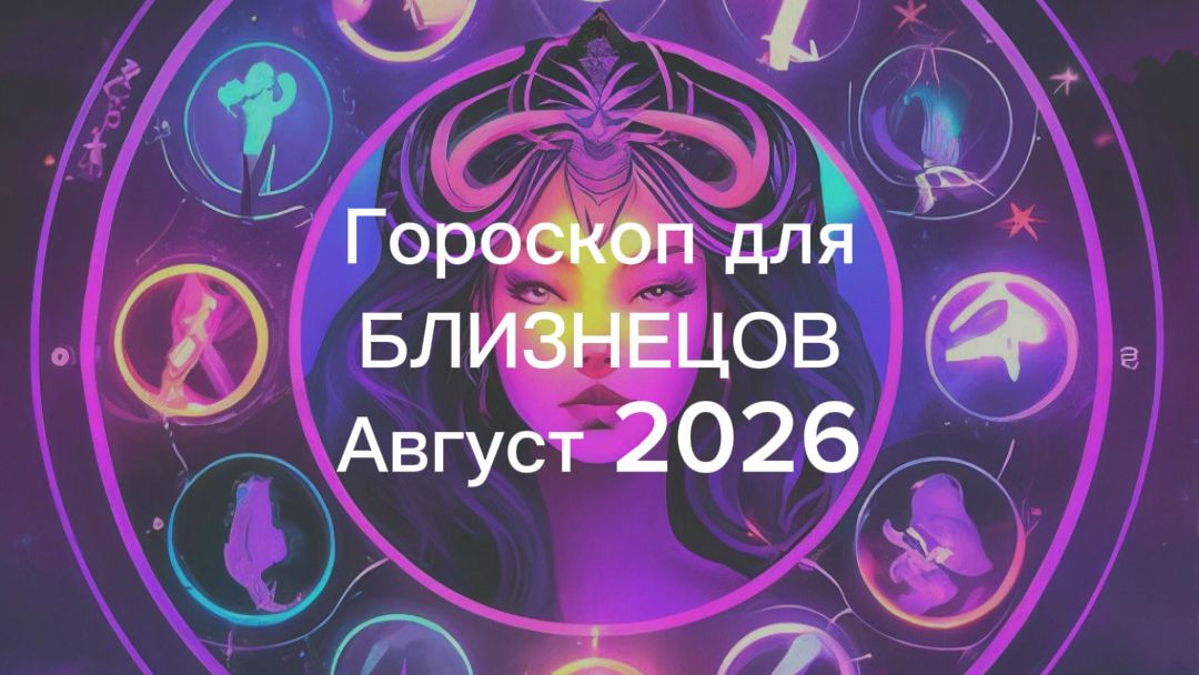 БЛИЗНЕЦЫ гороскоп на АВГУСТ 2026 от Марии Тихоновой
