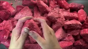 ASMR crush chalk 🔺🔺🔺